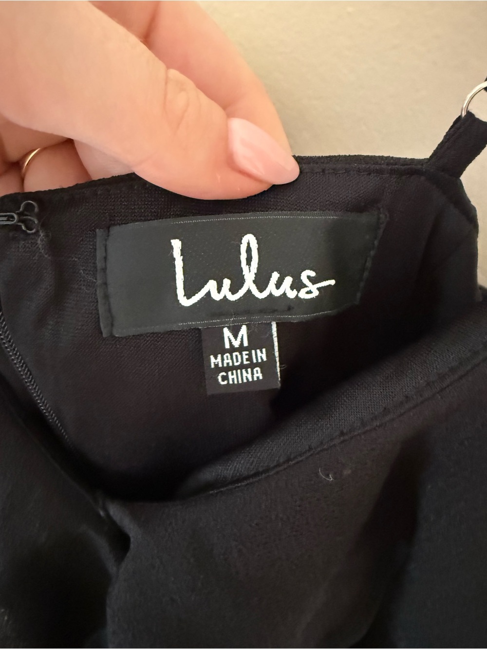 Lulus Black Ruffle Mini Dress - Picture 4 of 5